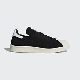 Adidas Superstar 80s Primeknit Férfi Utcai Cipő - Fekete [D47882]